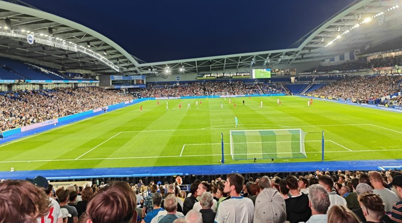 The Amex Stadium North Stand during Brighton 4-0 Crawley Town in the League Cup