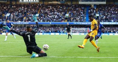 Carlos Baleba scored for Brighton in their 4-2 defeat at Chelsea