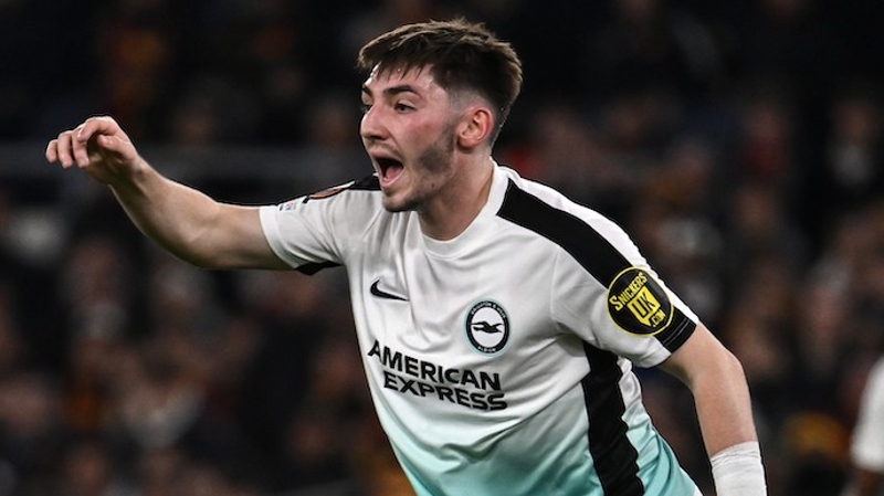 Billy Gilmour left Brighton to join Napoli for £12 million in the summer of 2024