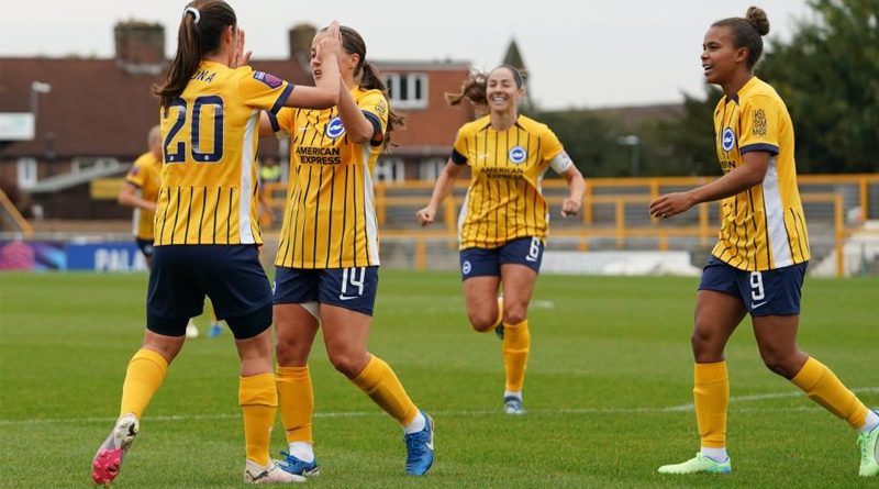 Brighton Women ran out 1-0 winners away at Crystal Palace in the WSL