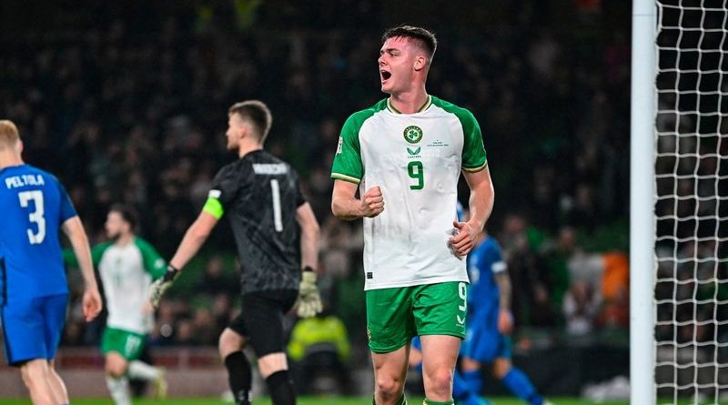 Brighton striker Evan Ferguson is back in form after scoring his first Ireland goal in 13 months against Finland