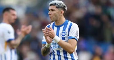 Julio Enciso has not scored or assisted a Premier League goal for Brighton since tearing a meniscus in August 2023