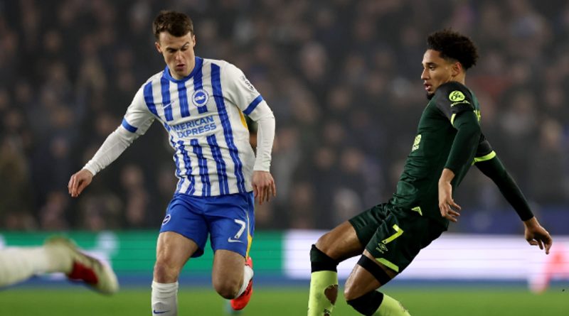 Solly March made his return for Brighton against Brentford after 14 months out injured